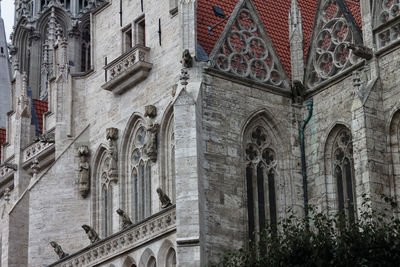 Low angle view of historical building