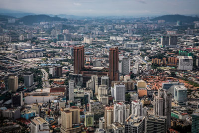 Aerial view of cityscape