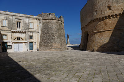 View of old building against sky