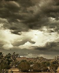 Scenic view of cloudy sky