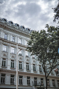 Low angle view of building against sky