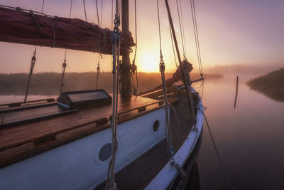 Sailor in nymindegab havnen, ringköbingfjord