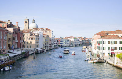 View of buildings in city