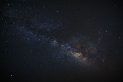 Low angle view of stars in sky