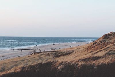 Scenic view of beach