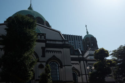 Low angle view of cathedral against sky