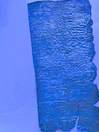 Close-up of blue background