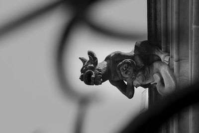Close-up of statue