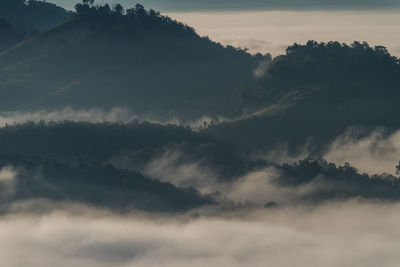 Low angle view of clouds in sky