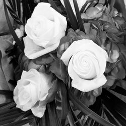 Close-up of rose bouquet