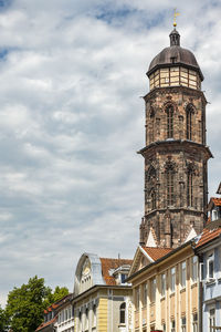 Low angle view of building against sky