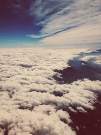 Scenic view of cloudscape against sky