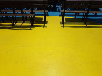 Yellow chairs