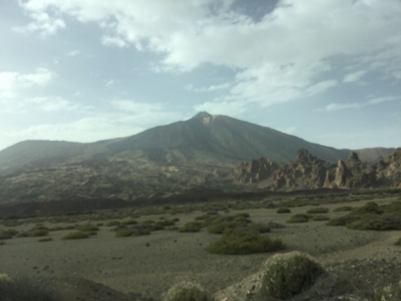 mountain, landscape, scenics, nature, sky, beauty in nature, tranquil scene, tranquility, remote, outdoors, mountain range, day, no people, cloud - sky