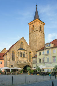 View of historic building against sky