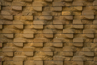 Full frame shot of stone wall