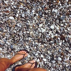 Close-up of pebbles