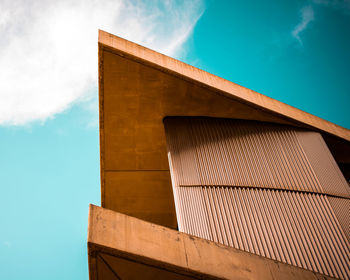 Low angle view of building against sky