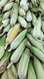 Full frame shot of vegetables in market