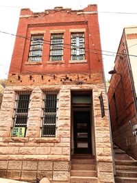 Low angle view of building against sky