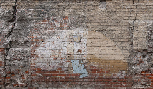 Full frame shot of brick wall