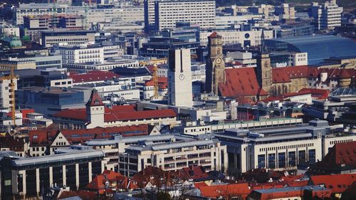 Aerial view of a city