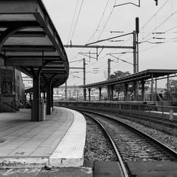 Empty platform at union station