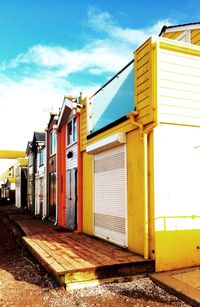 Buildings against sky