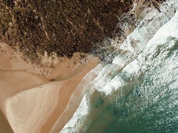 Scenic view of sea shore