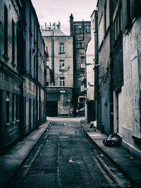 Narrow alley from dublin