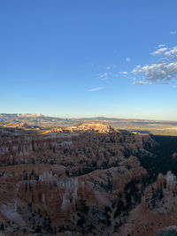 Aerial view of landscape against sky