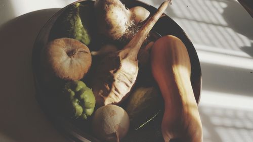 Close-up of fruits on table