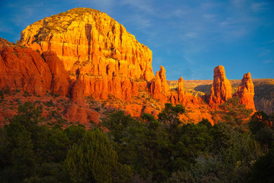 Rock formations