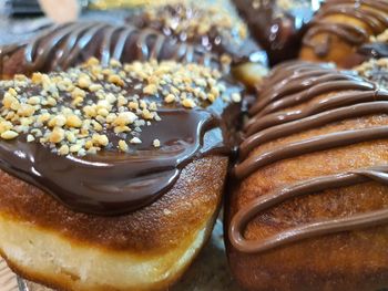 Close-up of bread on table