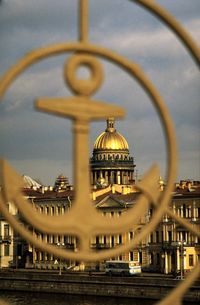 View of cathedral against sky in city