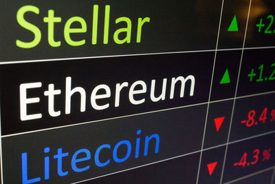 Close-up of information sign