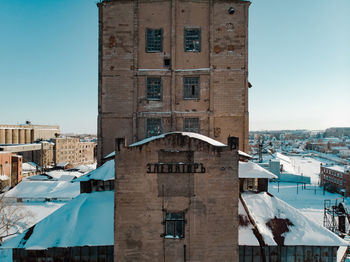 View of buildings in city