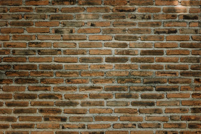 Full frame shot of brick wall