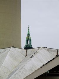 Low angle view of built structure