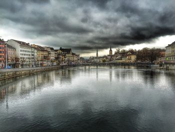 River with buildings in background