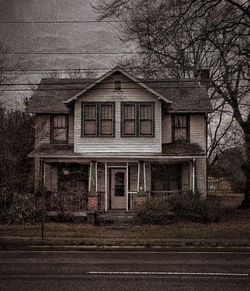 View of abandoned building