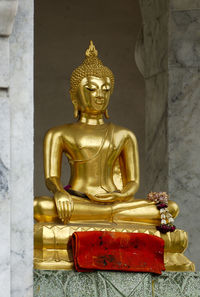 Statue of buddha in temple