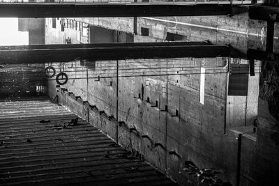 Staircase of old building