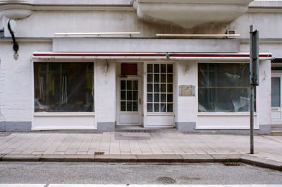 Exterior of building