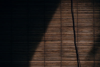 Full frame shot of window blinds