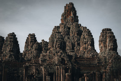 Panoramic view of rock formations