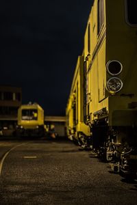 Train at night