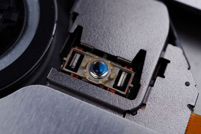 High angle view of camera