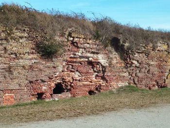 Old ruins against sky