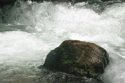 Scenic view of sea waves